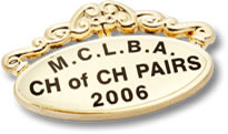 Scroll Brooch Badge - SB3